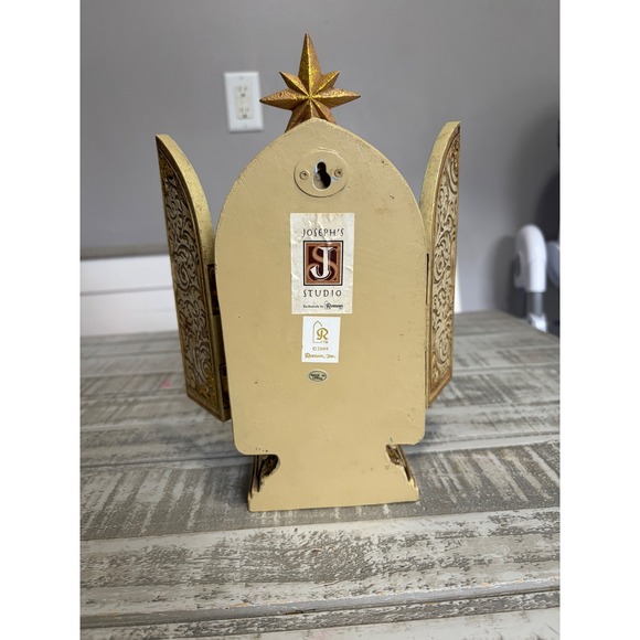Josephs Studio Nativity Scene Arch with Doors Foldable Star Topper - Picture 7 of 10